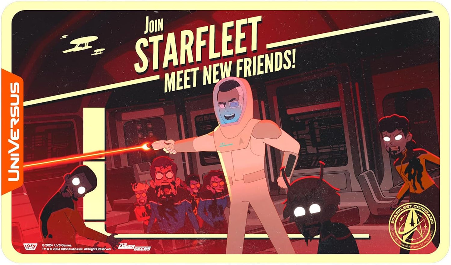 UniVersus: Star Trek: Lower Decks - Sam Rutherfor Playmat - 24 x 14 Neoprene Mat