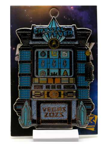 Star Trek: STLV 2026 "Crystal Fever" Dilithium Crystal Slot Machine Fansets Pin