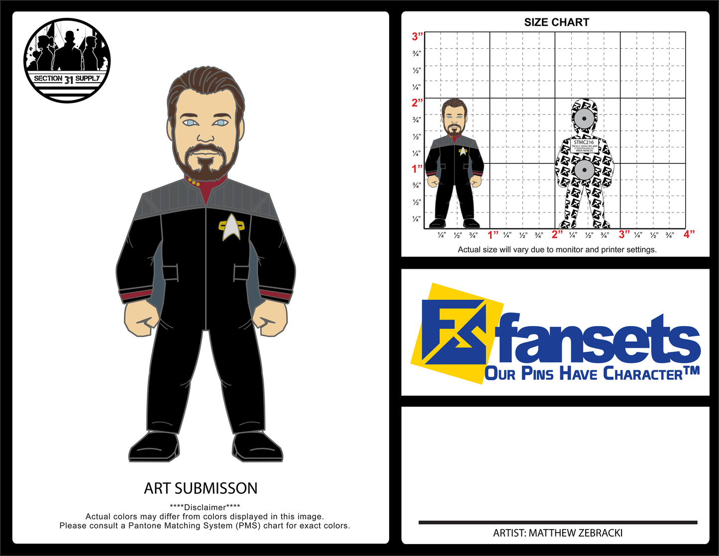 Riker Nemesis Artist Print