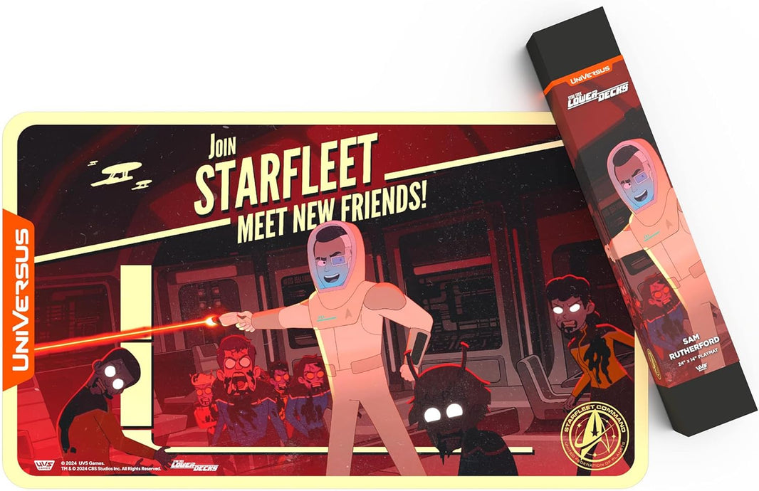 UniVersus: Star Trek: Lower Decks - Sam Rutherfor Playmat - 24 x 14 Neoprene Mat