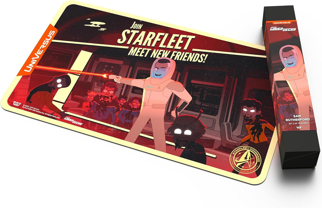 UniVersus: Star Trek: Lower Decks - Sam Rutherfor Playmat - 24 x 14 Neoprene Mat