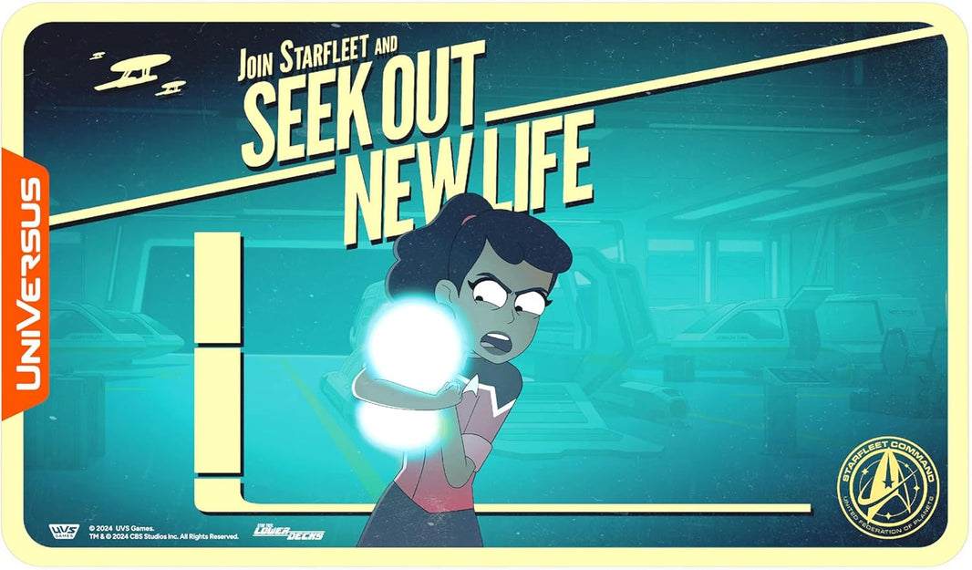 UniVersus: Star Trek: Lower Decks - Beckett Marin Playmat - 24 x 14 Neoprene Mat