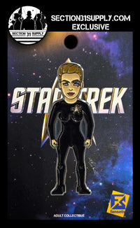 Star Trek: 7 of 9 Black FanSets pin