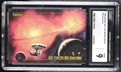 Evolution - 1993 StarTrek Master Series Skybox - CGC Graded