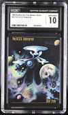 U.S.S. Enterprise - 1993 StarTrek Master Series Skybox - CGC Graded