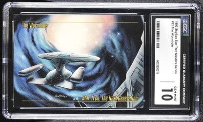 Wormhole - 1993 StarTrek Master Series Skybox - CGC Graded