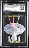 U.S.S. Enterprise NCC-1701 D - 1993 StarTrek Master Series Skybox - CGC Graded