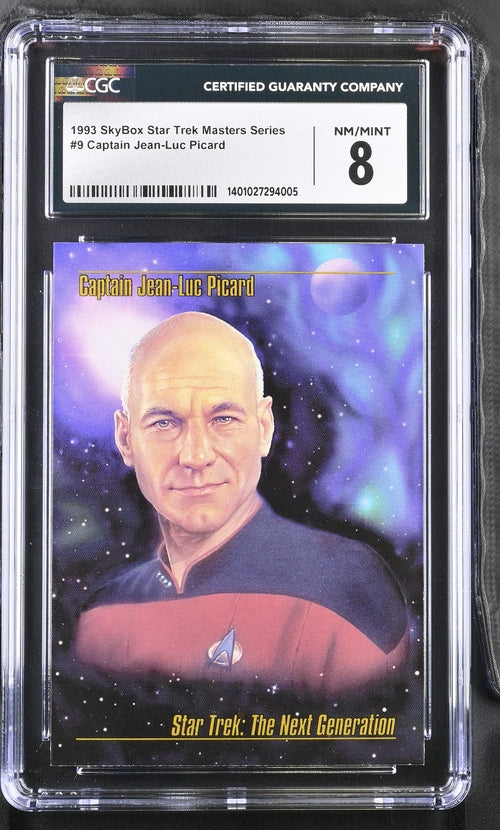 Picard - 1993 StarTrek Master Series Skybox - CGC Graded