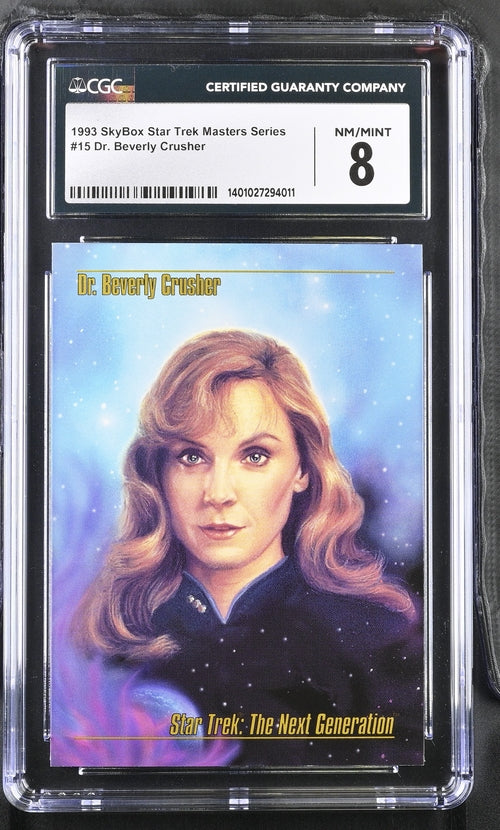 Beverly Crusher - 1993 StarTrek Master Series Skybox - CGC Graded