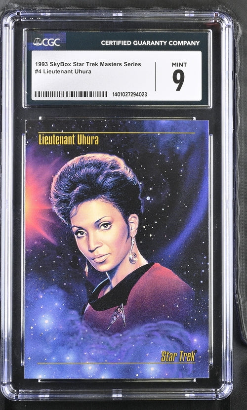 Lt. Uhura - 1993 StarTrek Master Series Skybox - CGC Graded