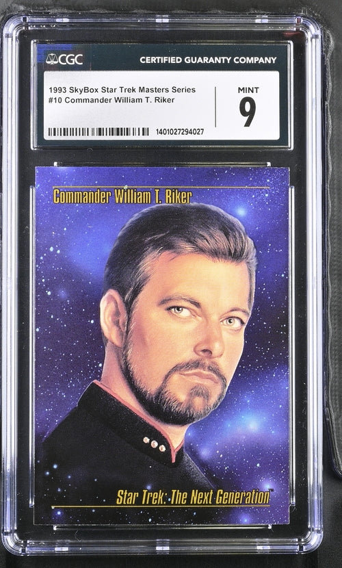 Riker - 1993 StarTrek Master Series Skybox - CGC Graded