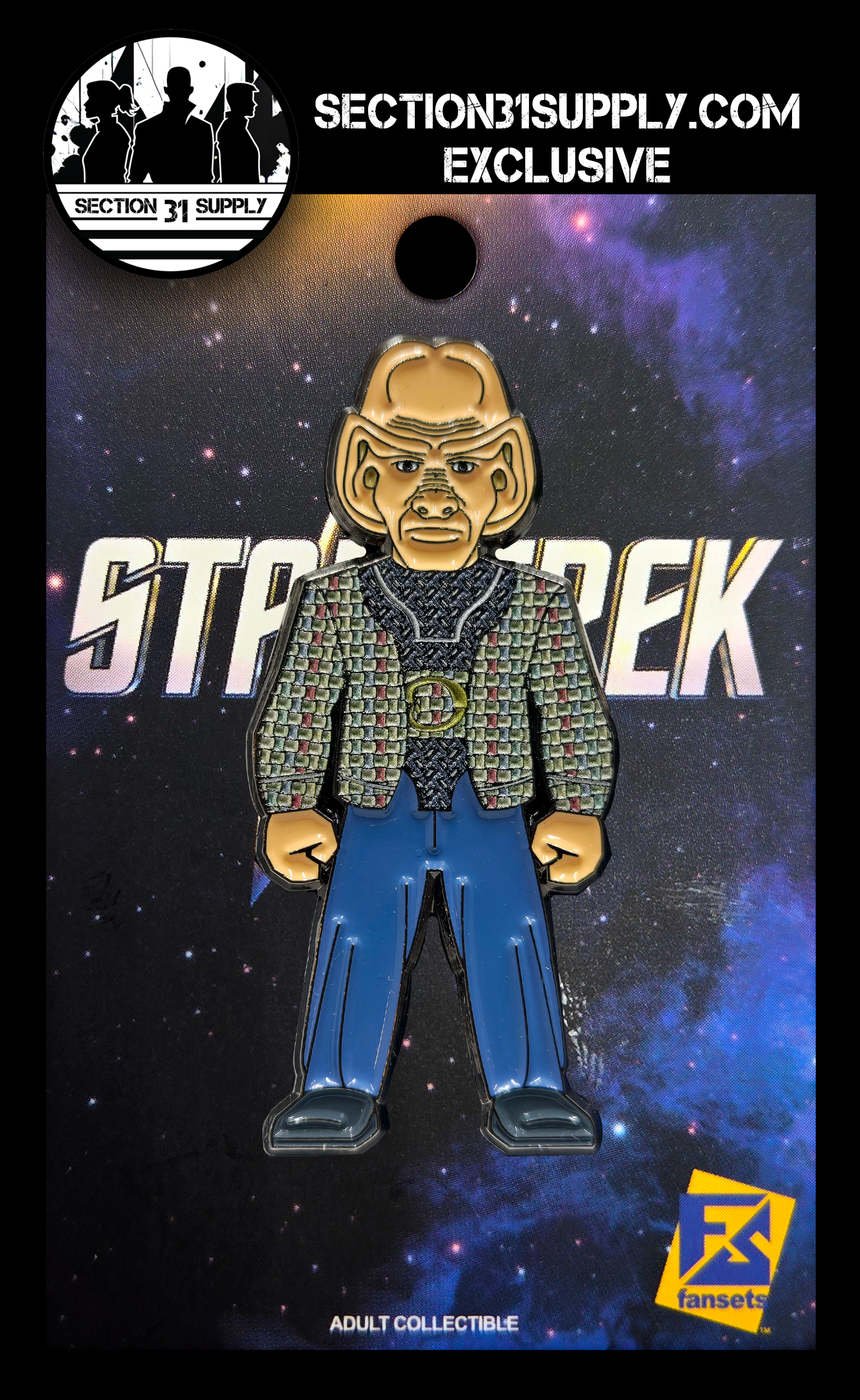 Star Trek: Rom FanSets pin