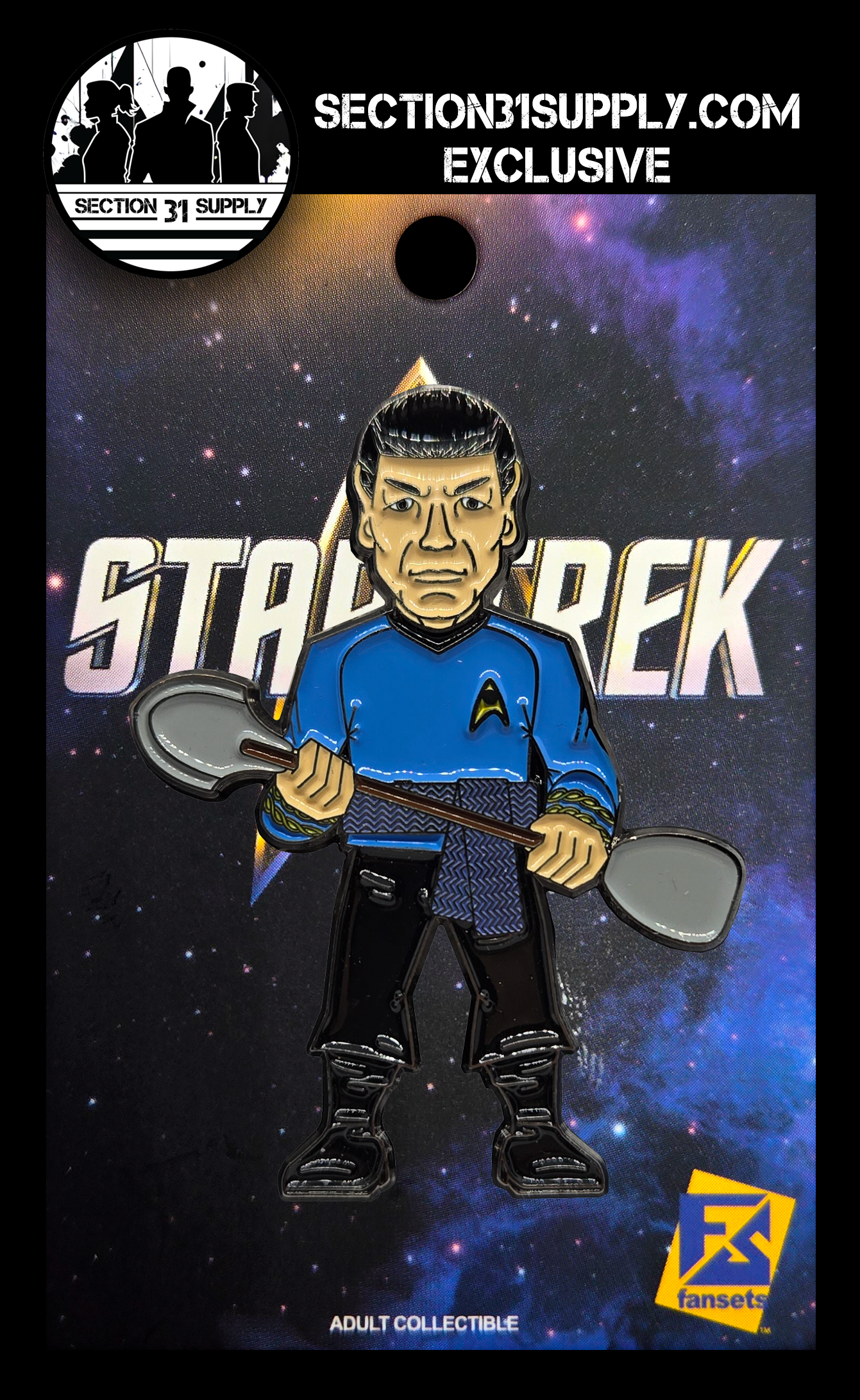 Star Trek: Spock Amok Time FanSets pin