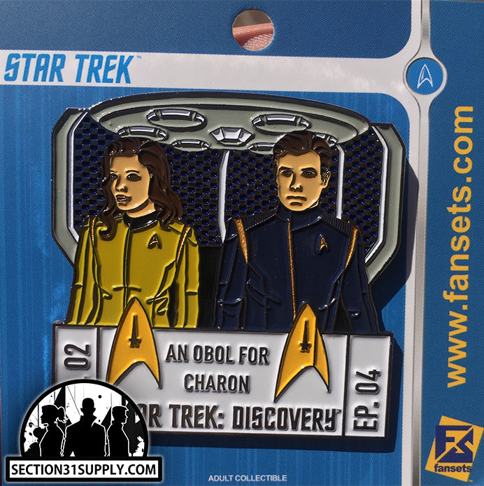 Star Trek Discovery: Sea 2 Ep 4 - An Obol for Charon FanSets pin