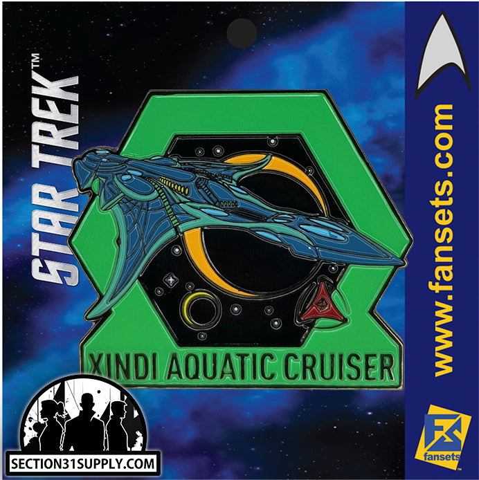 Star Trek: Xindi Aquatic FanSets pin