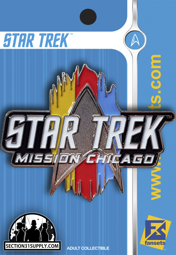 Star Trek: Mission Chicago 2022 Official Logo FanSets pin