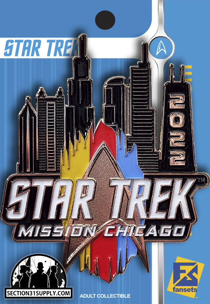 Star Trek: Mission Chicago Skyline FanSets pin