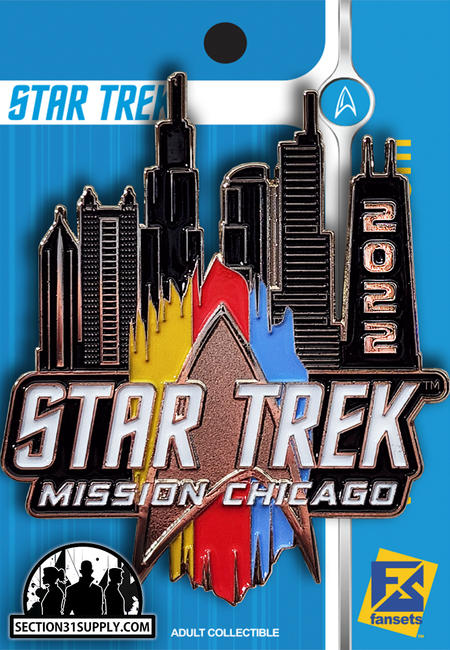 Star Trek: Mission Chicago Skyline FanSets pin