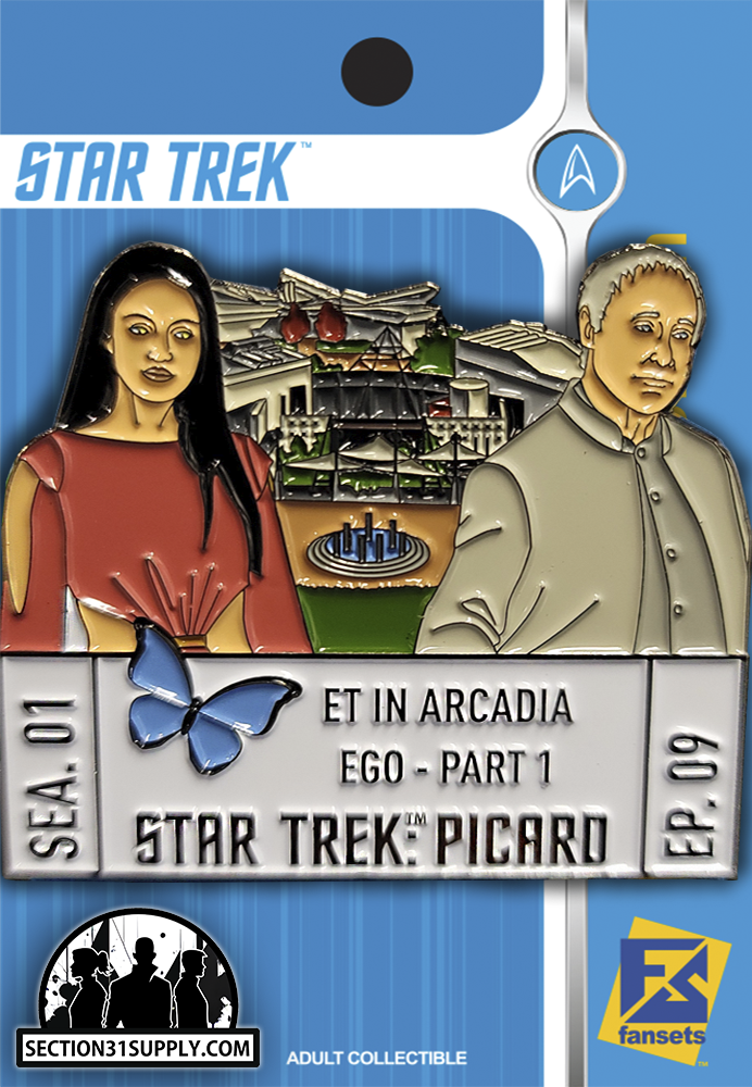 Star Trek Picard: Sea 1 Ep 9 - ET in Arcadia Ego pt.1 FanSets pin