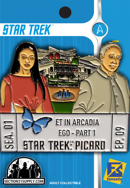 Star Trek Picard: Sea 1 Ep 9 - ET in Arcadia Ego pt.1 FanSets pin