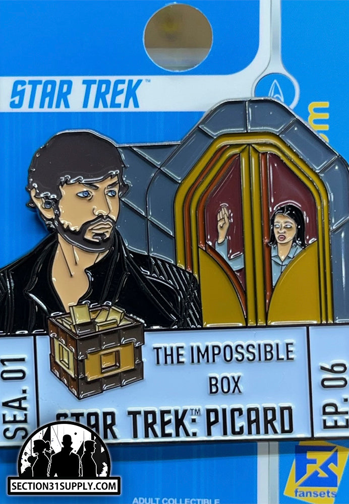 Star Trek Picard: Sea 1 Ep 6 - The Impossible Box FanSets pin