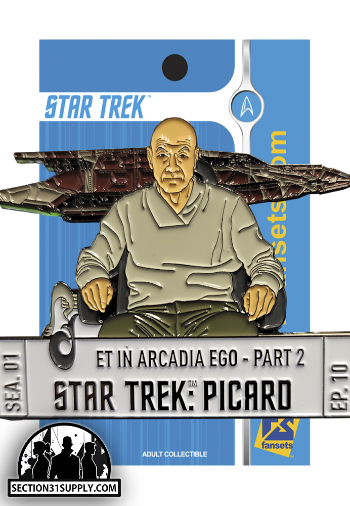 Star Trek Picard: Sea 1 Ep 10 - ET in Arcadia Ego pt. 2 FanSets pin