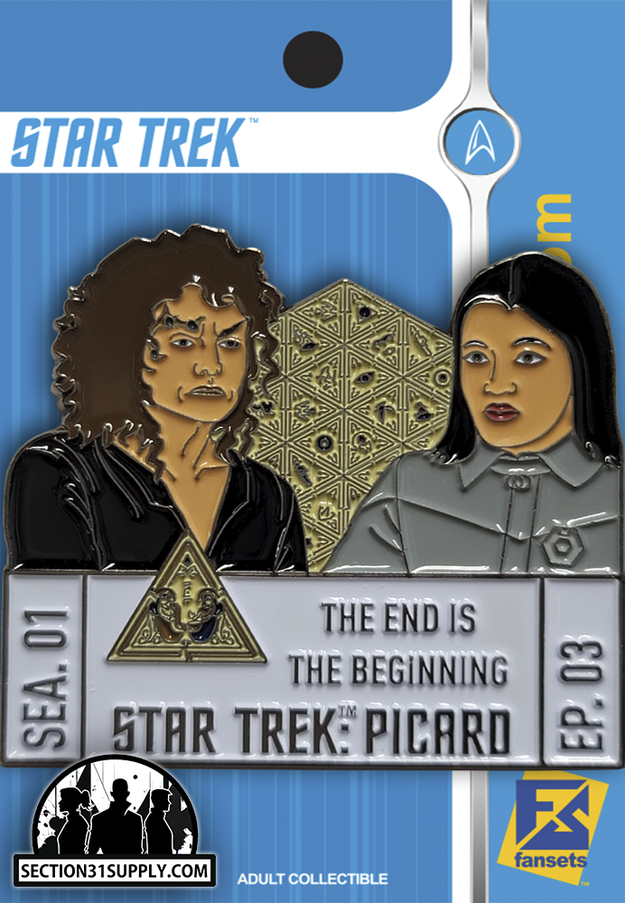 Star Trek Picard: Sea 1 Ep 3 - The End is the Beginning FanSets pin