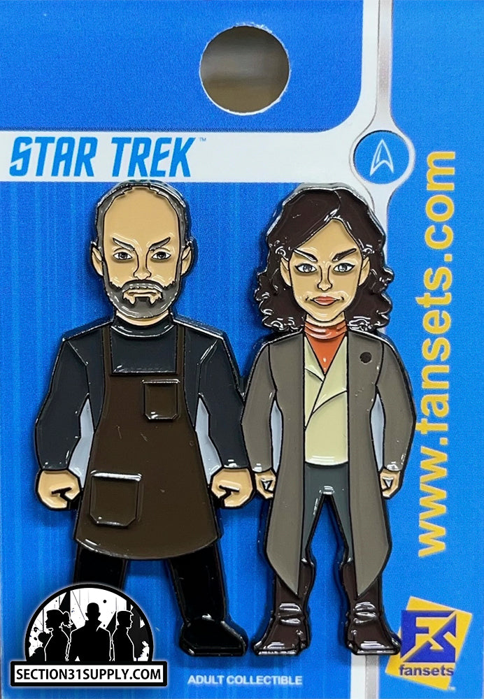 Star Trek: Laris & Zhaban FanSets pin