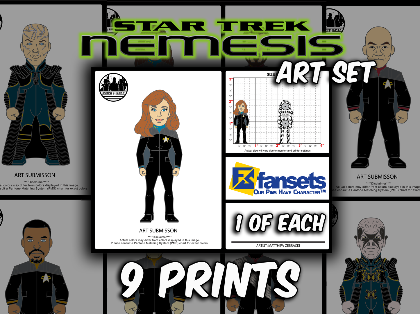 2025 Artist Print Nemesis set only