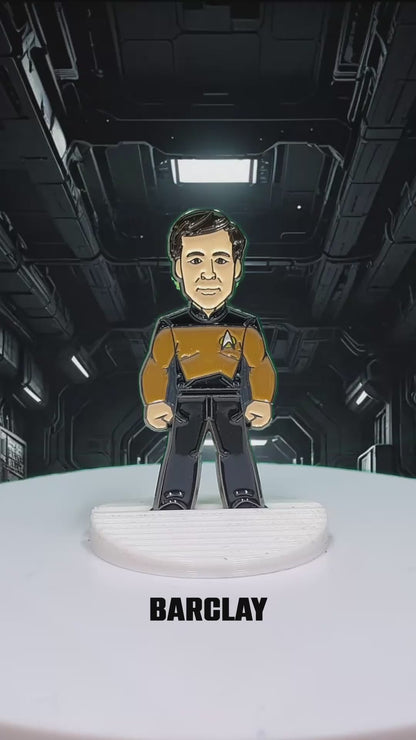 Star Trek: Barclay FanSets pin