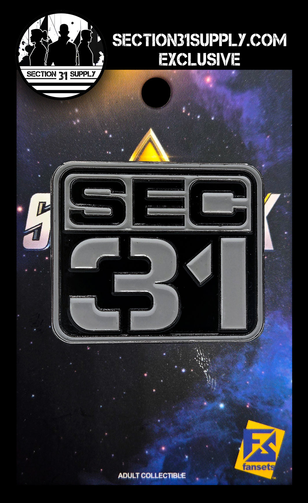 Star Trek: Section 31 Logo FanSets pin