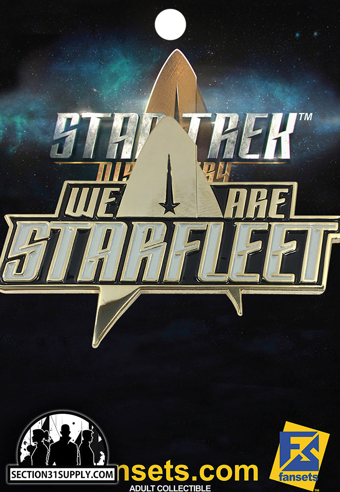 Star Trek: We Are Starfleet Logo FanSets pin