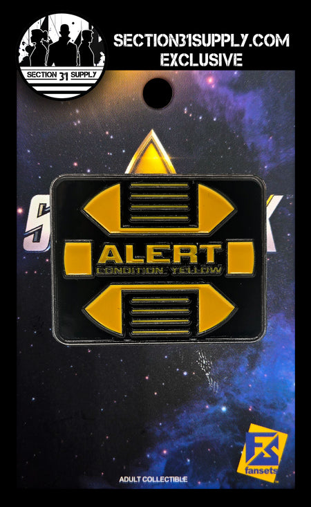 Star Trek: Yellow Alert FanSets pin